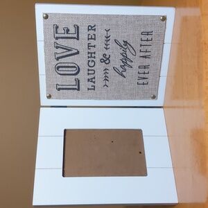 4x6 folding Happily ever after frame